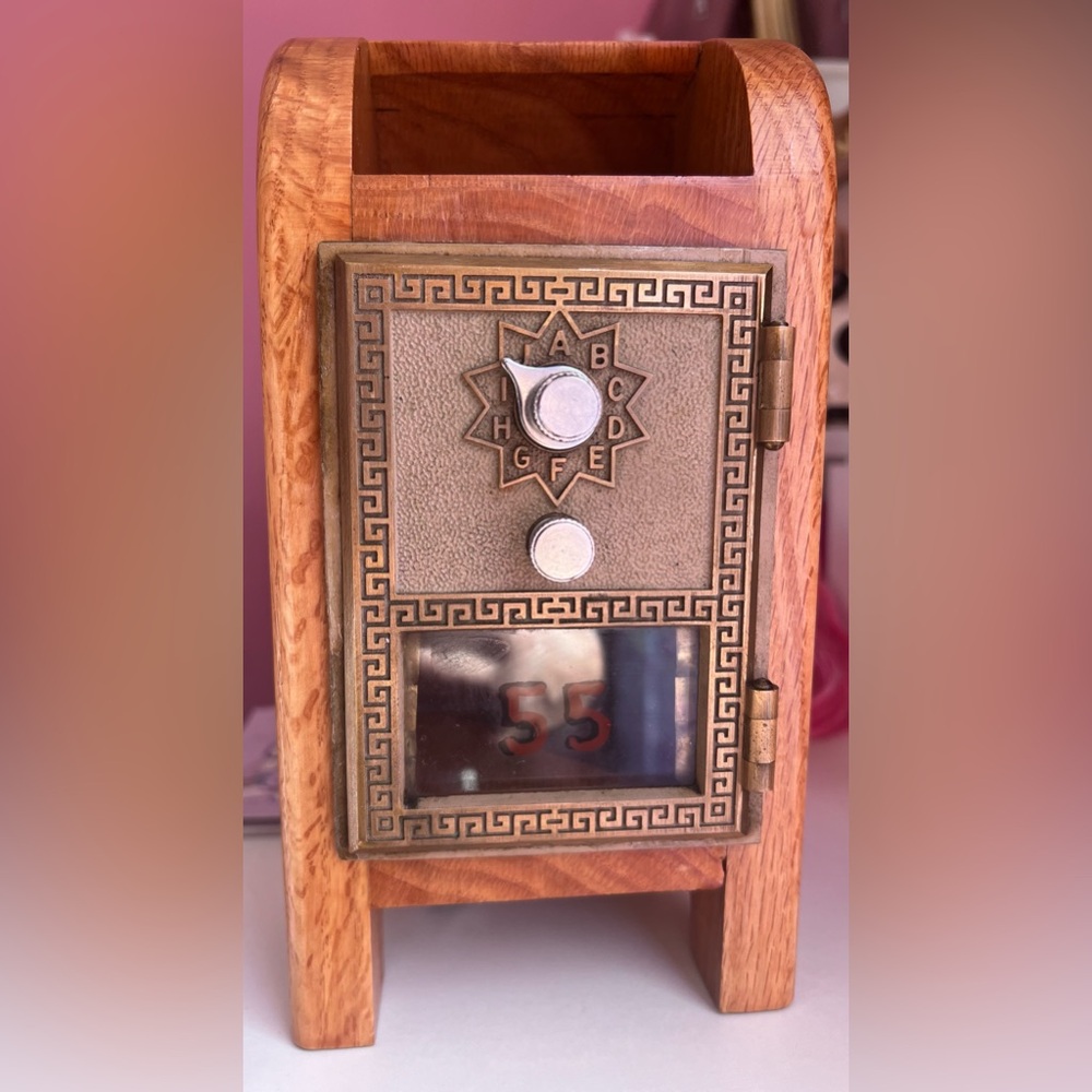 Vintage Post office box
